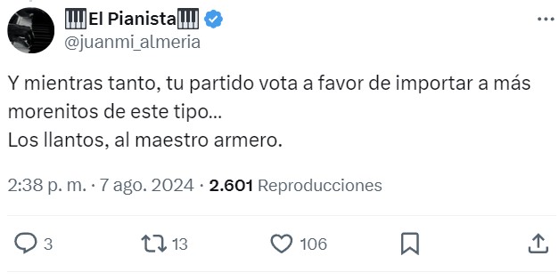 Problemas en el paraíso pepesuno: Albiol, alcalde de Badalona, se queja de los inmigrantes reincidentes, y sus seguidores le dicen que su jefe no hace nada.