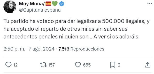 Problemas en el paraíso pepesuno: Albiol, alcalde de Badalona, se queja de los inmigrantes reincidentes, y sus seguidores le dicen que su jefe no hace nada.