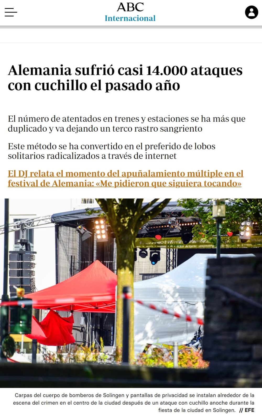 El apuñalómetro alemán nos lleva años de ventaja...