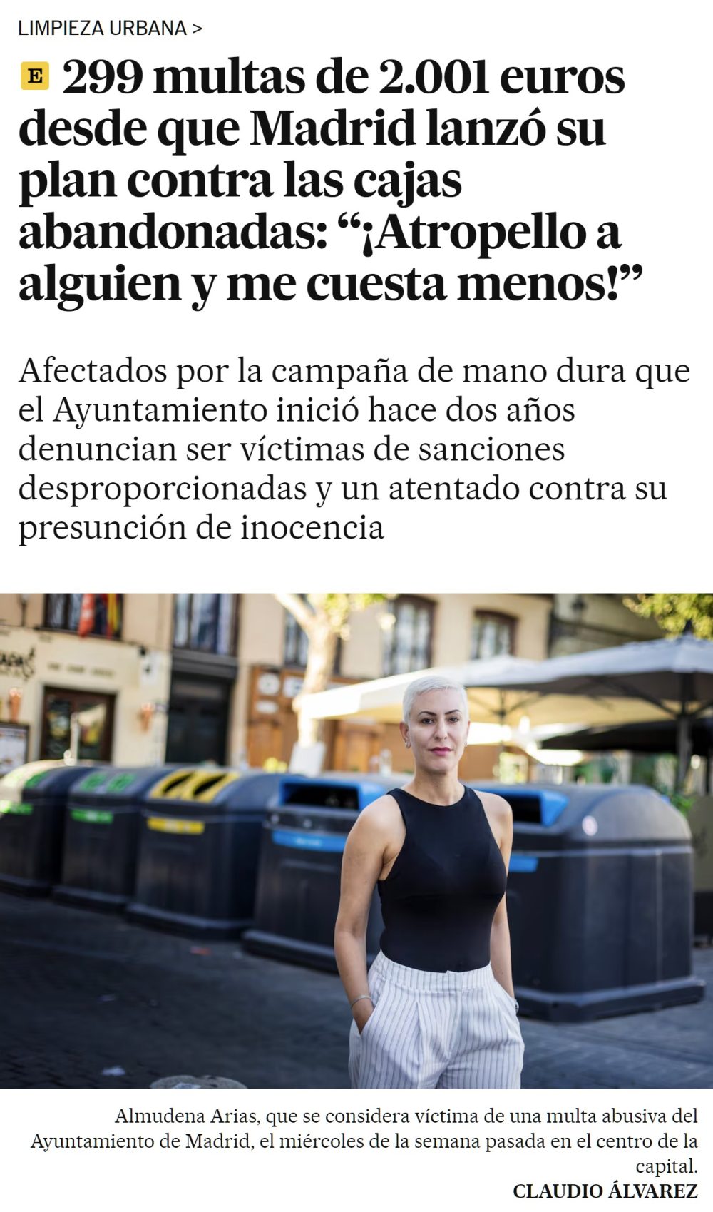 Caballero, caballero...