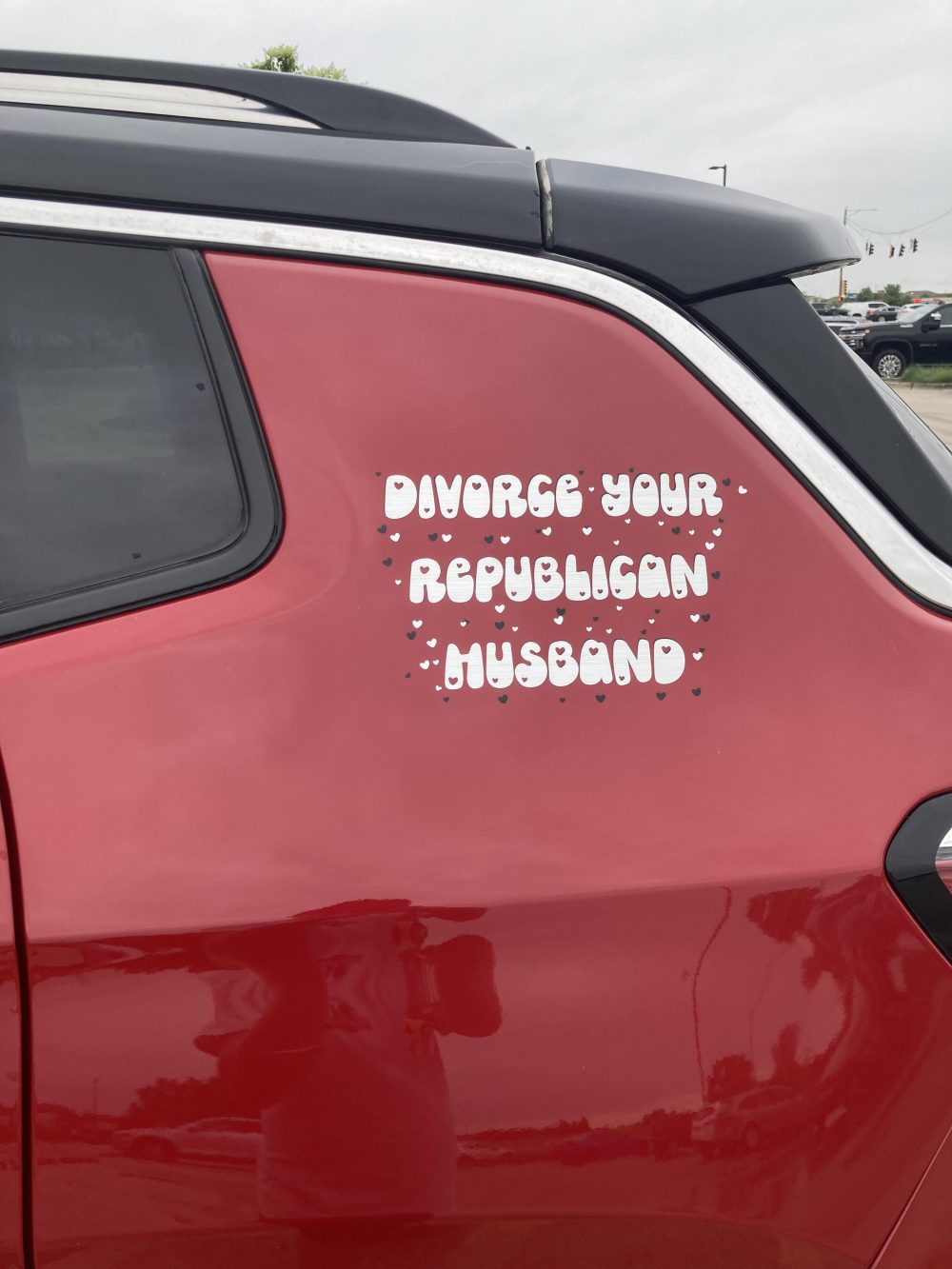 "Divórciate de tu marido republicano".