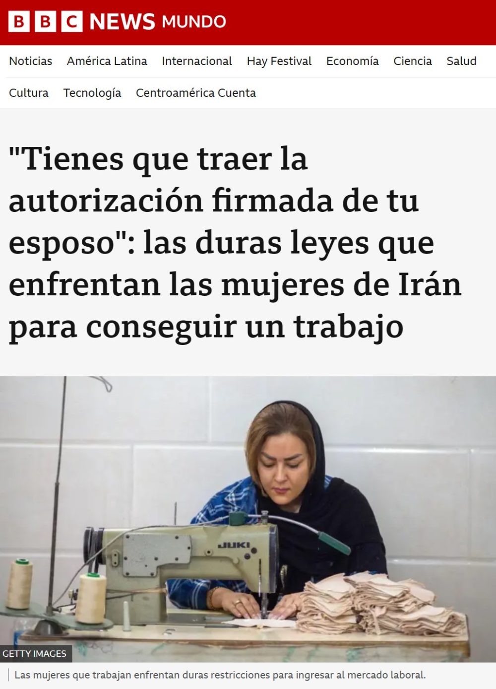 Deberíamos enviar a nuestros mejores agentes en materia de igualdad a Irán para ayudar sobre el terreno. A Irene Montero por ejemplo.