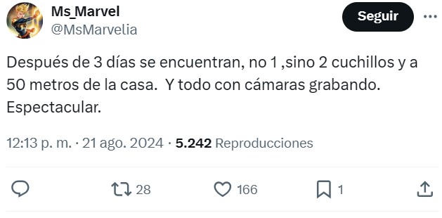 "La Policía" cree haber "encontrado" el cuchillo que usó "el presunto autor" del crimen de Mocejón.