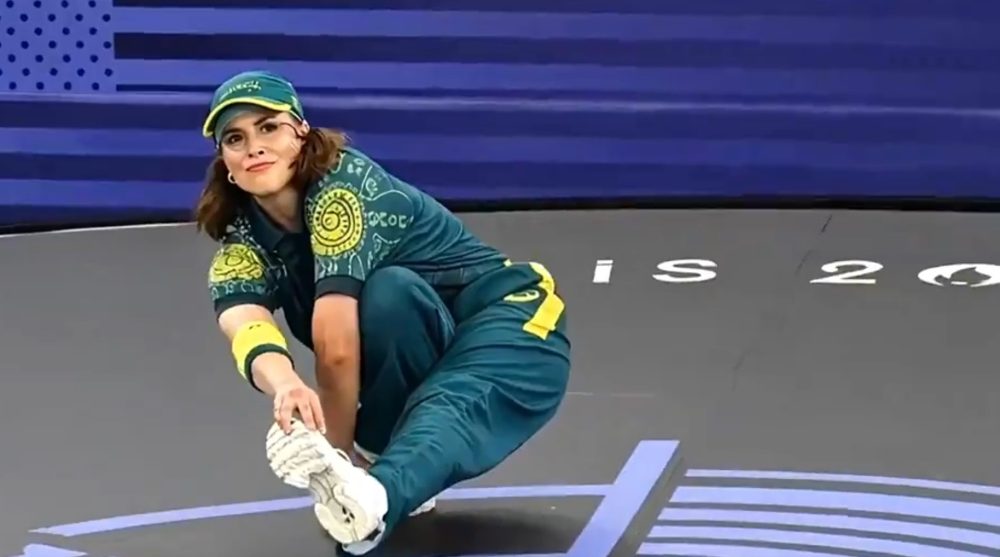 El Breakdance olímpico de Australia MUY mejorado gracias a la inteligencia artificial.