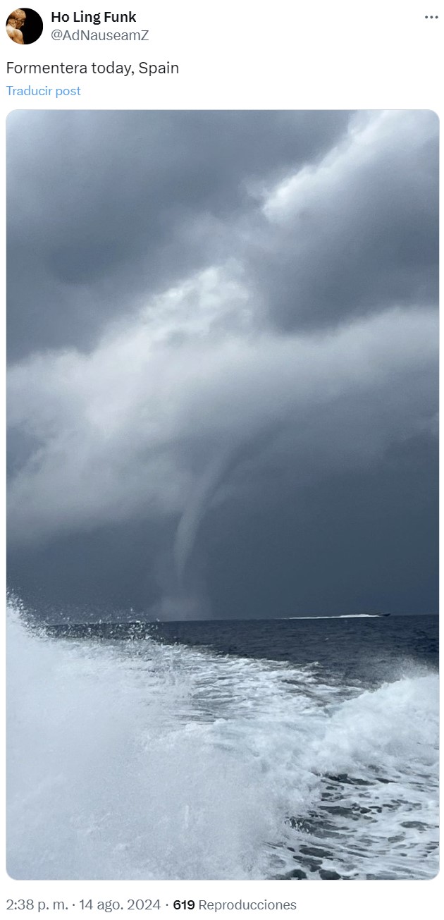 El fuerte temporal provocado por la DANA en Formentera nos ha dejado unos cuantos vídeos para el recuerdo y una lección aprendida: si el pronóstico es malo, no saques el barquito...