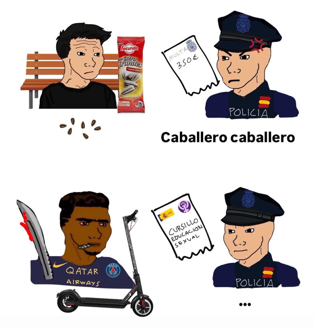 Caballero, caballero.