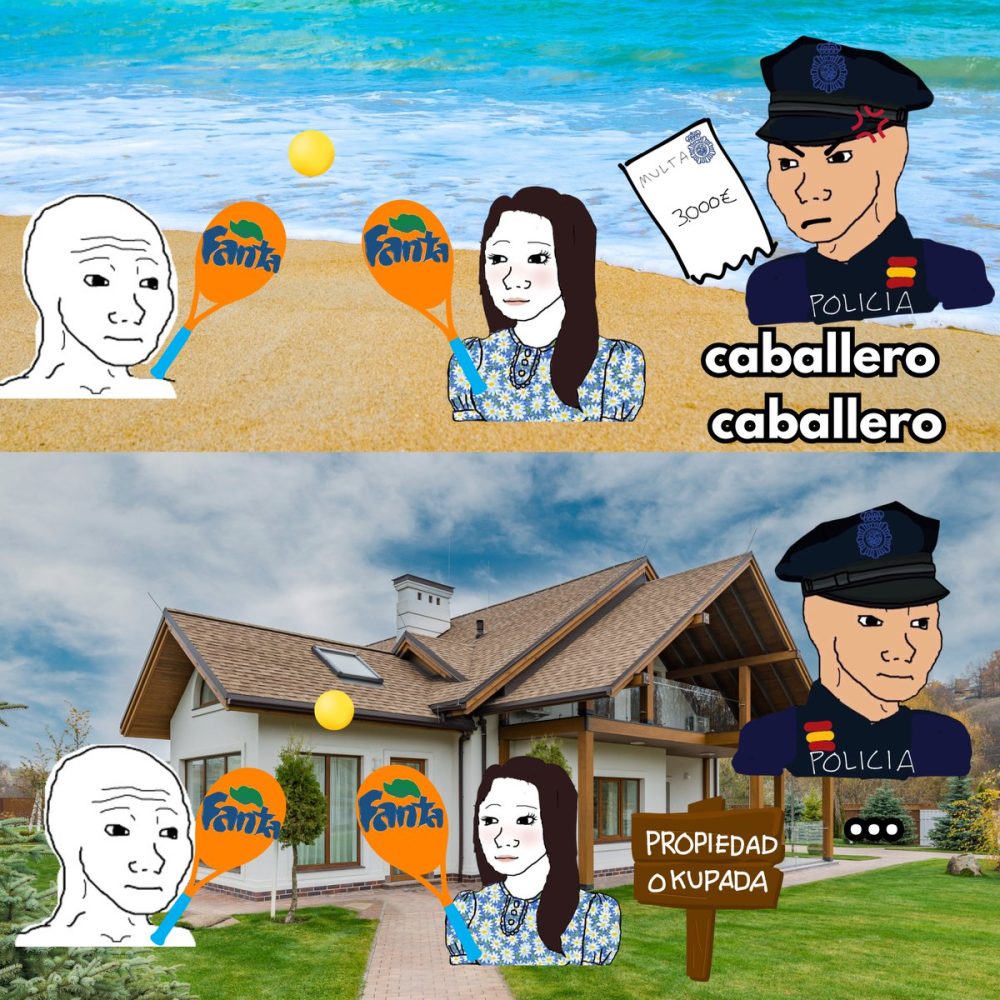 Caballero, caballero.