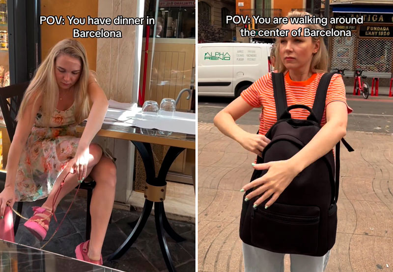 Cuando te dispones a dar una vuelta por Barcelona.