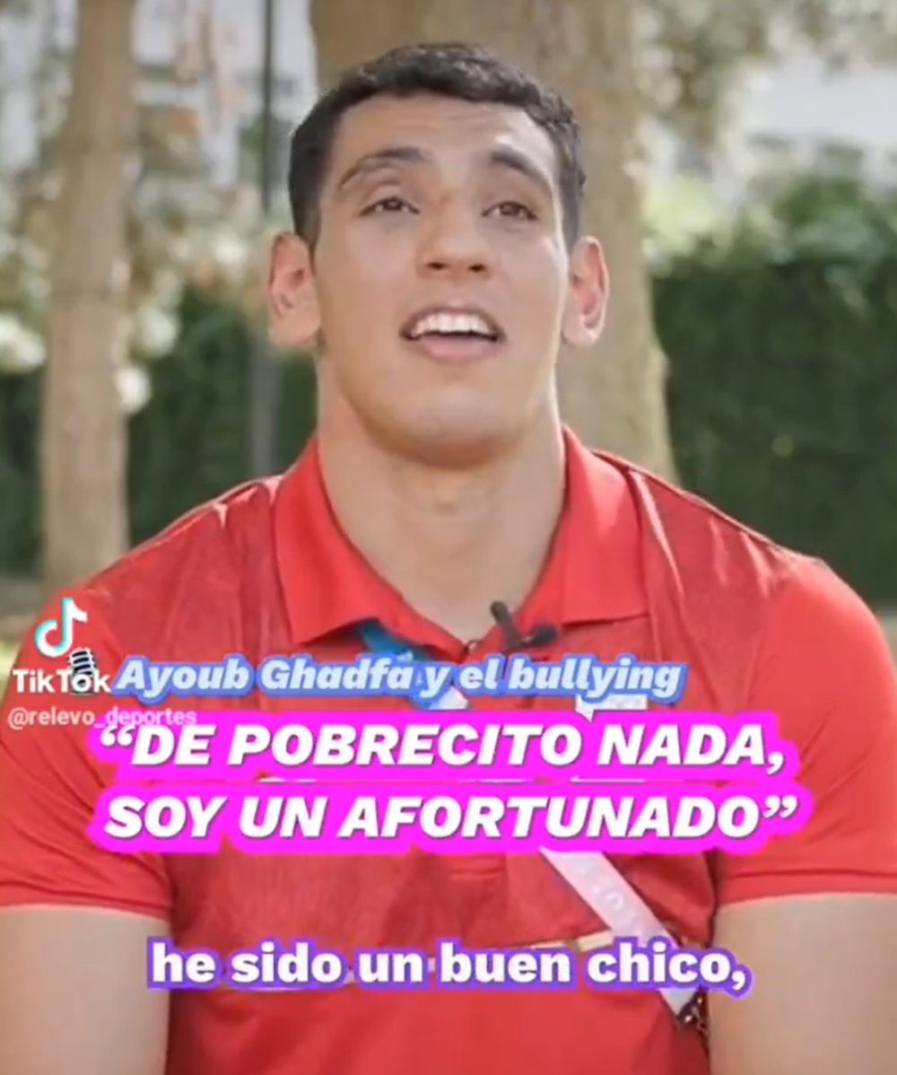 Ayoub Ghadfa: "De pobrecito nada".