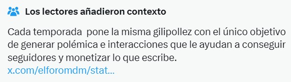 En 2024 pasan cosas tan distópicas que la gente se cree cualquier locura.