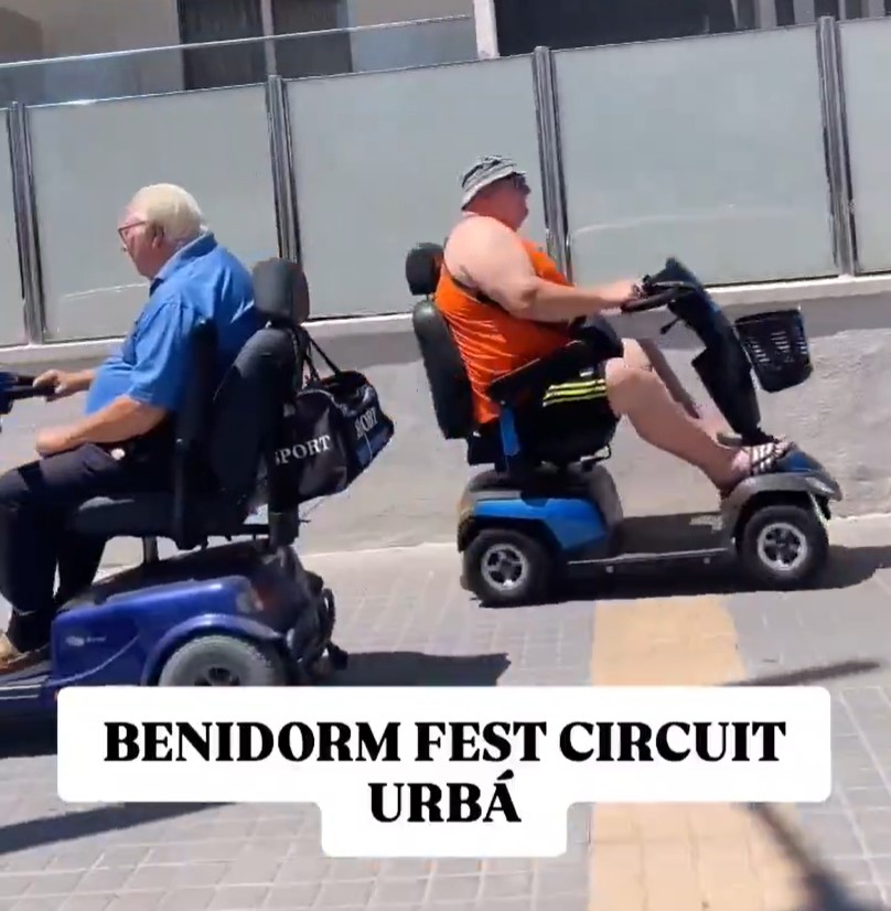 Bienvenidos al Gran Premio urbano de Benidorm.