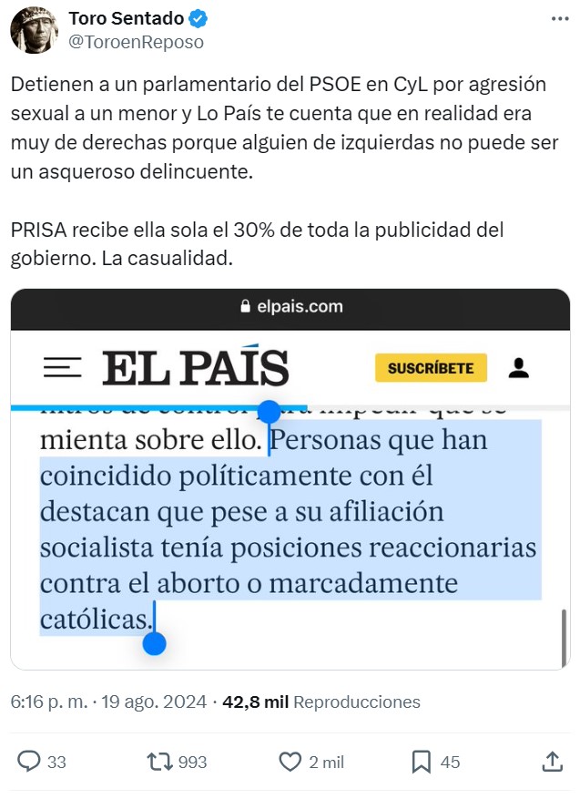 No era un verdadero socialista...