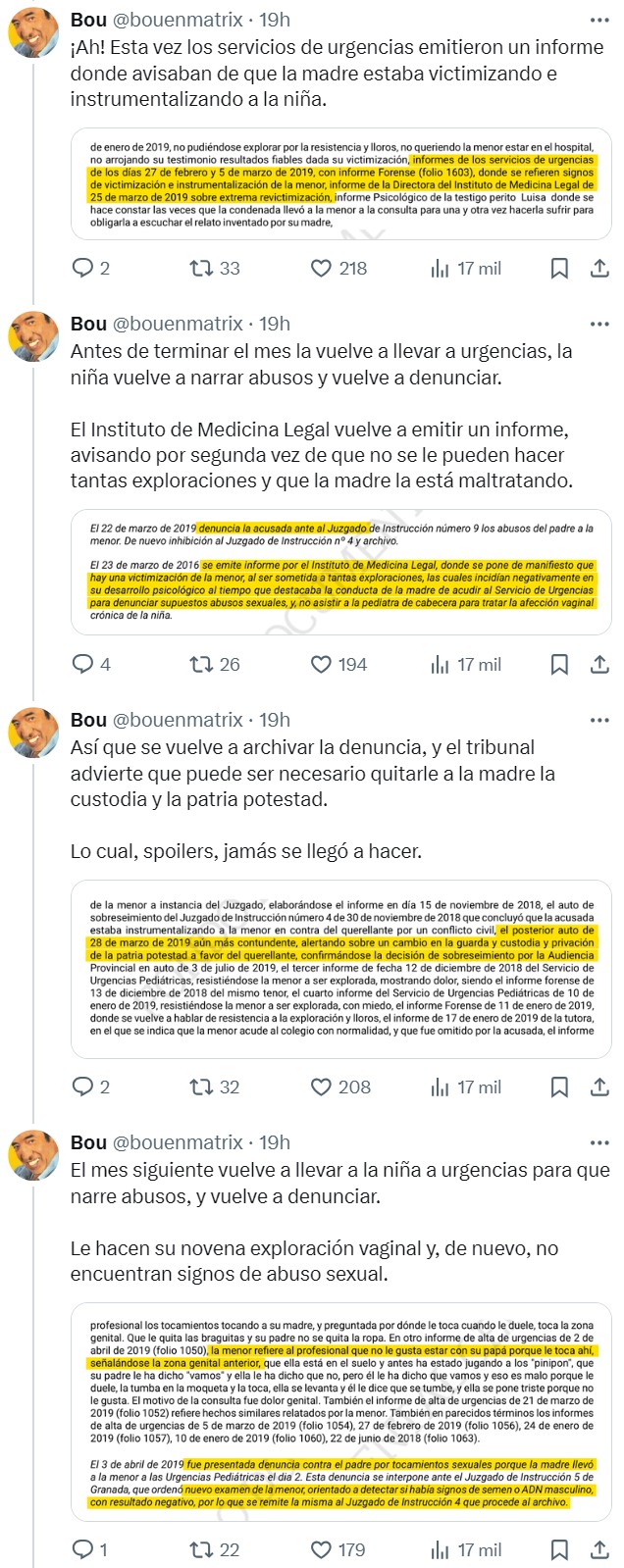 Y así es cómo gracias a una infame ley, mujeres maltratadoras quedan IMPUNES.