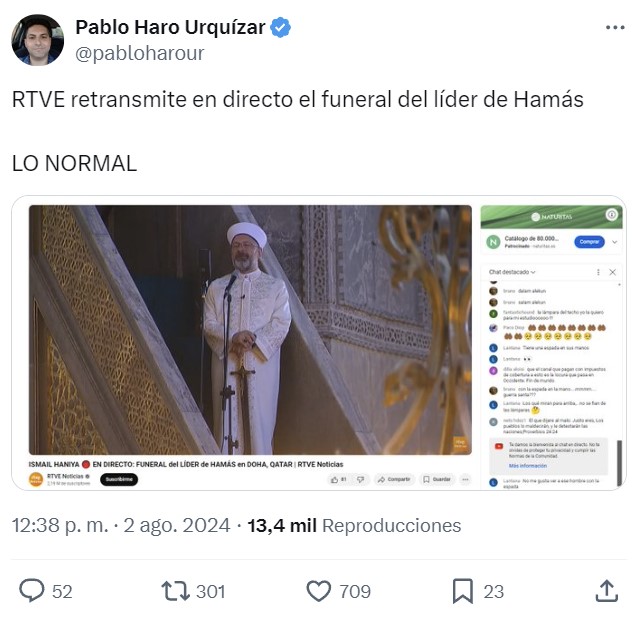 2 años más de Pdro Snchz y tenemos a TVE haciendo directos con homenajes a etarras.