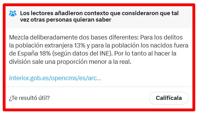La Sexta difunde un bulo sobre delincuencia e inmigración.