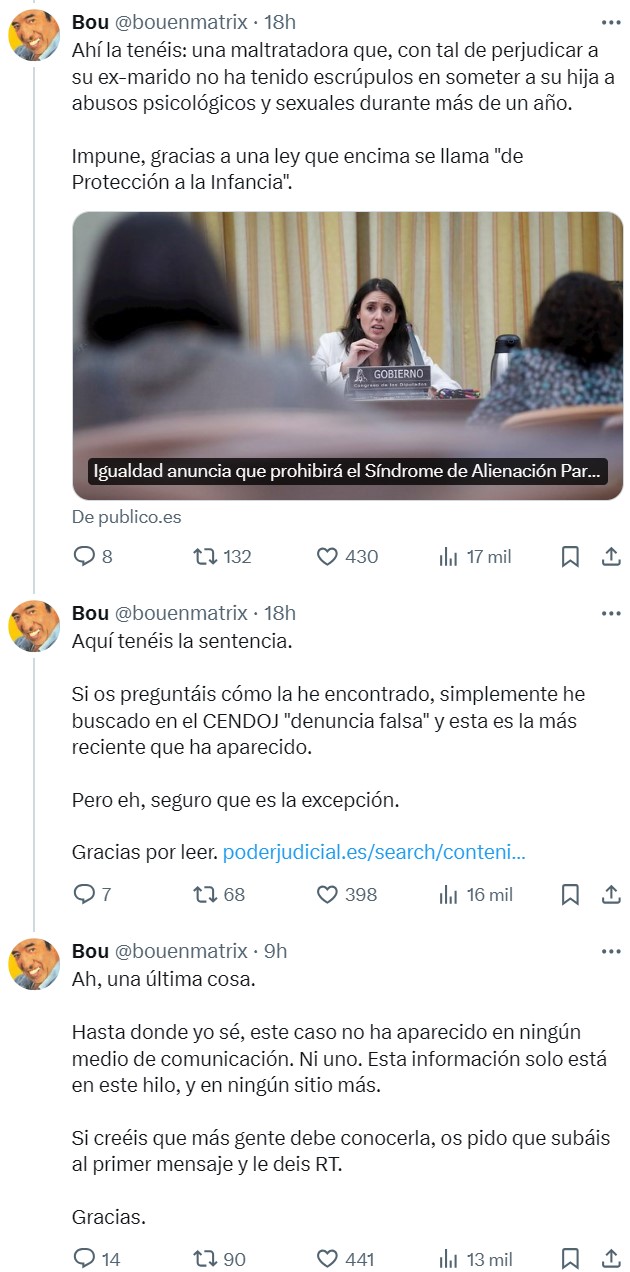 Y así es cómo gracias a una infame ley, mujeres maltratadoras quedan IMPUNES.