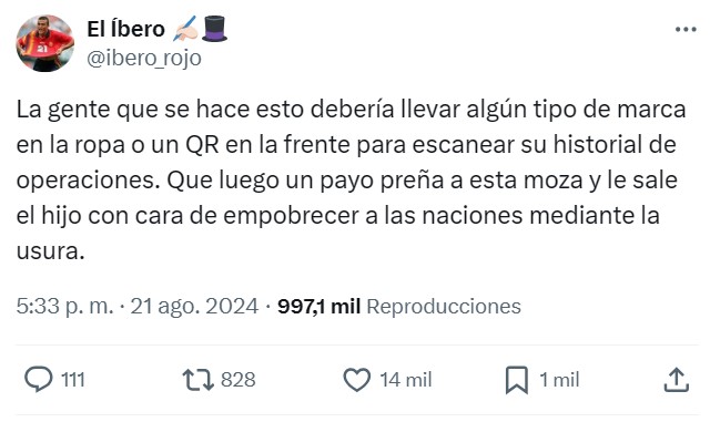 Un cirujano practica una rinoplastia al eslabón perdido entre las mujeres y los halcones.