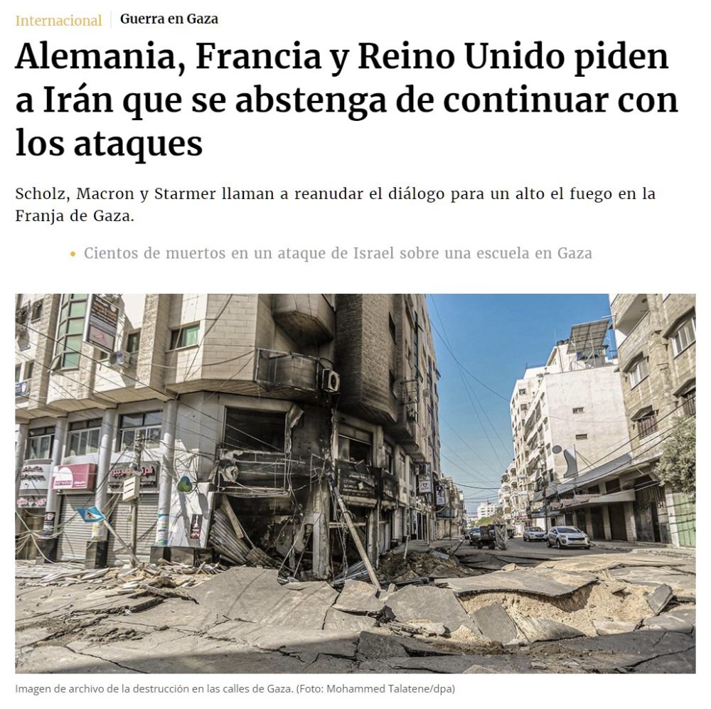 Por favor... ¿Podría usted dejar de lanzar misiles?