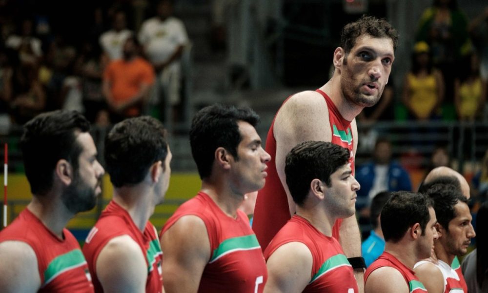 La selección iraní de voleibol sentado está jugando con "chetos".