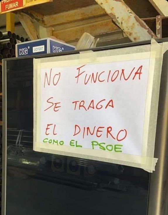 Los pasos hacia el socialismo rancio que está dando Pdro Snchz están provocando que se den pasos también en otros frentes.