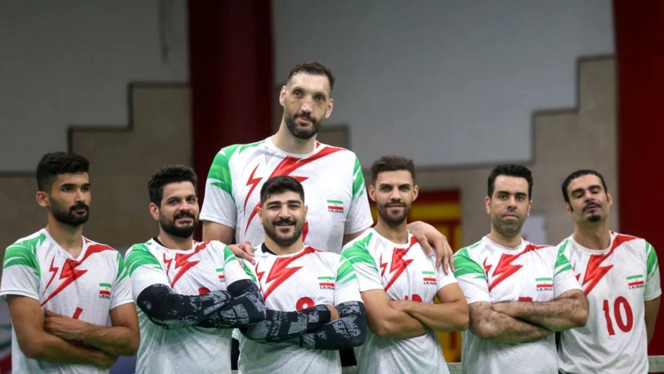 La selección iraní de voleibol sentado está jugando con "chetos".