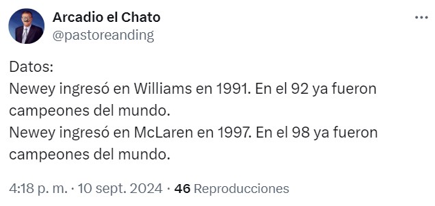 Ya es oficial: Adrian Newey ficha por Aston Martin.