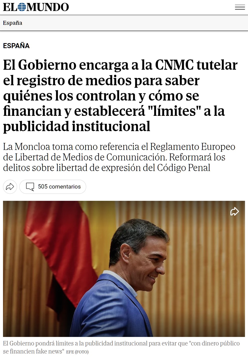 PDRO activa su plan contra los bulos.