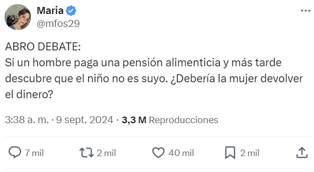Si estás pagando una pensión alimenticia y descubres que el niño no es tuyo...