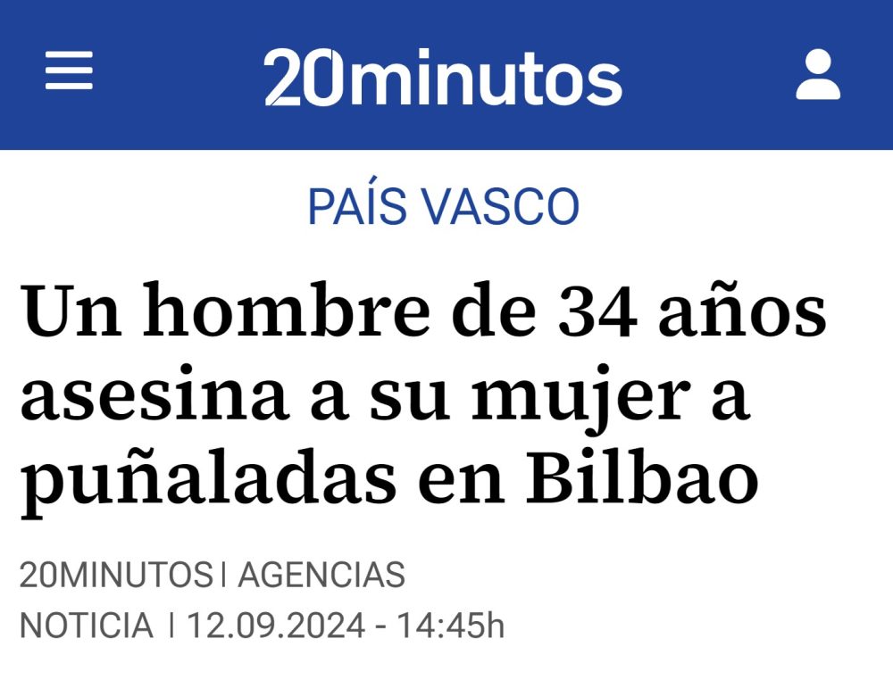 Nuevo crimen... ¿machista?