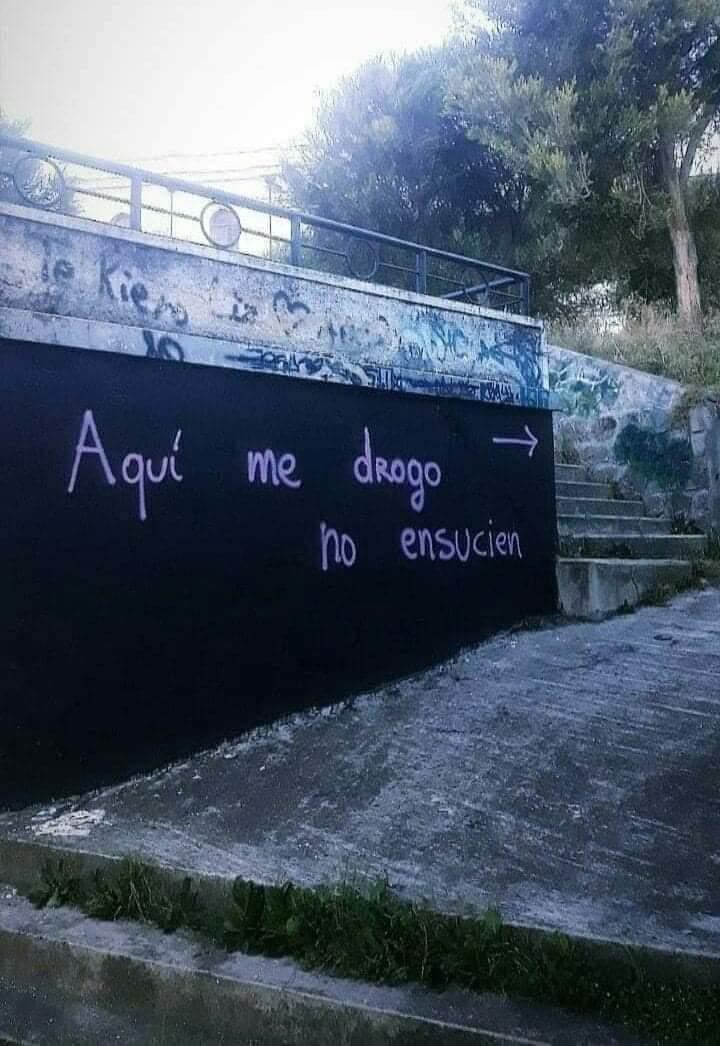 La gente no respeta nada...