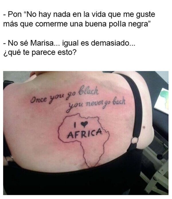 La sutileza hecha tatuaje.