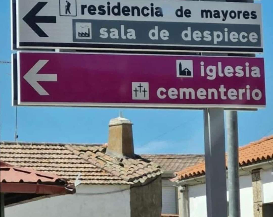 Madre mía, vaya señal...