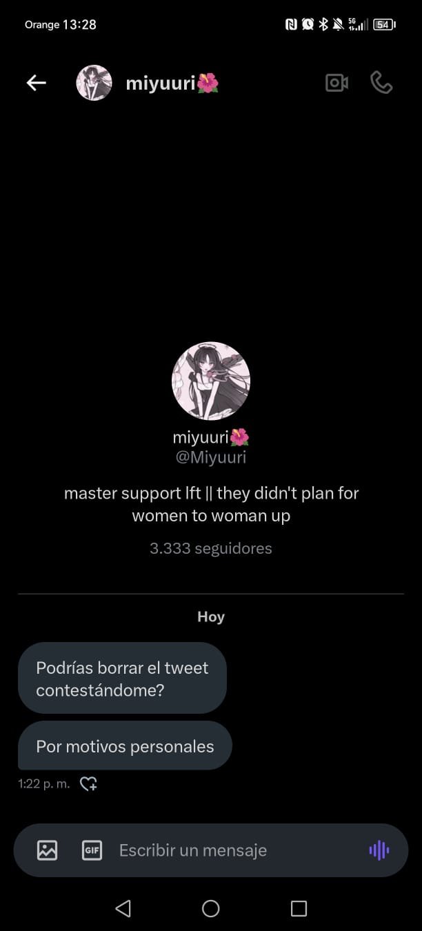 La bida le da amsiedad