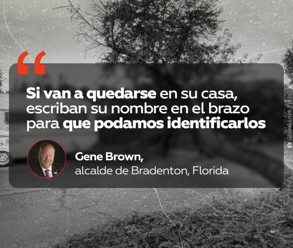 Hay personas en Florida que no hacen caso de las órdenes de evacuación.