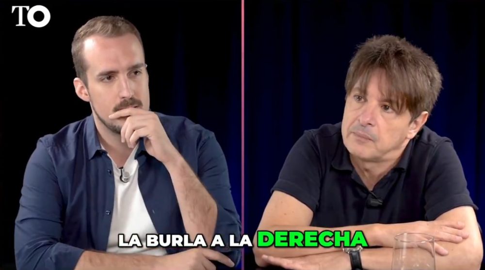 Juan Carlos Ortega: "La burla al poder desde la izquierda es la burla a la derecha, cuando es la izquierda quien está en el poder ya no hay burla del poder, se sigue haciendo burla a la derecha fingiendo que es la derecha la que sigue en el poder"