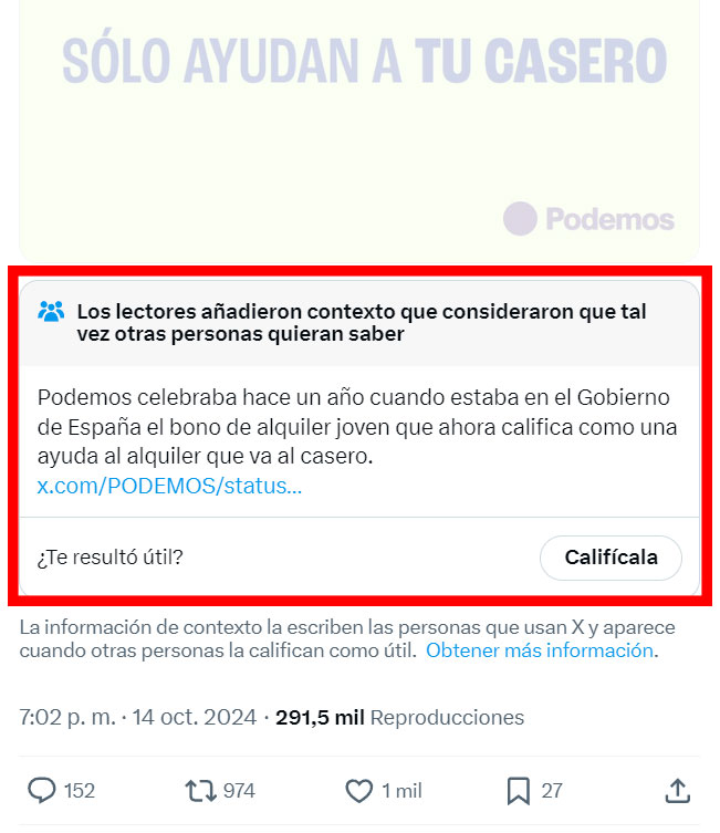 Podemos criticando a... Podemos.