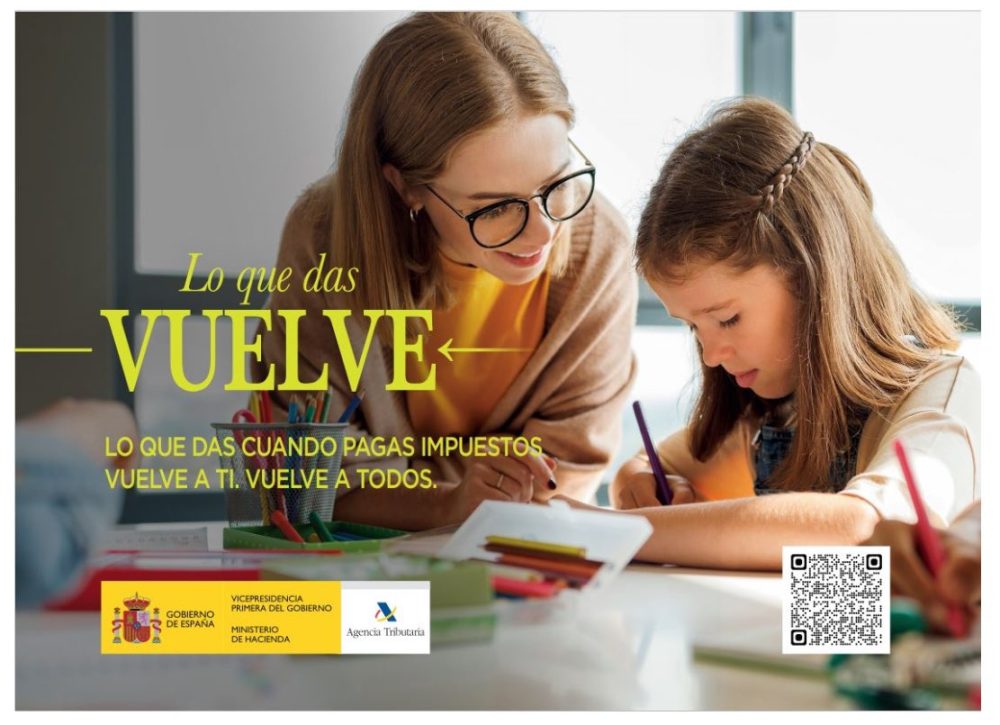 "Lo que das, vuelve" (menos estos 9 milloncitos de nada que nos hemos gastado para que NOS DES MÁS).