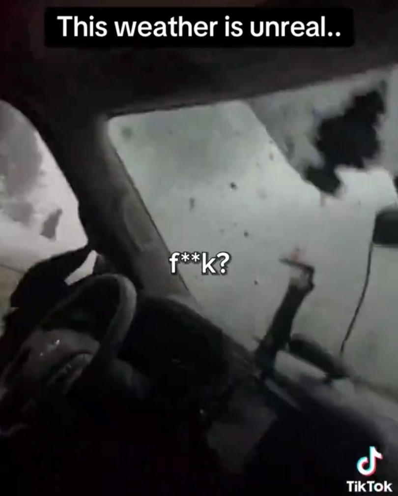 Este tipo se la jugó con el Huracán Milton y no tuvo tanta suerte como el Teniente Dan.