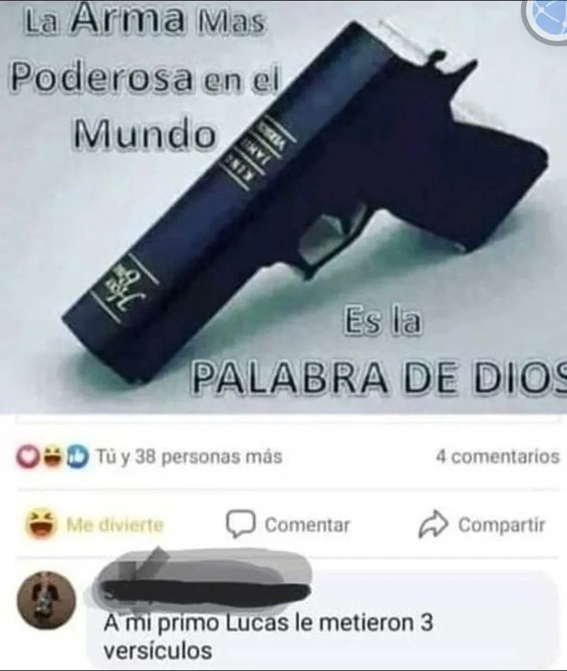 El arma más poderosa en el mundo.