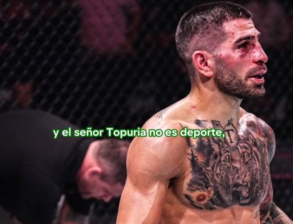 Edu García, director de Radio Estadio, sobre Ilia Topuria: "Lo que hacen la UFC y Topuria no es deporte. El deporte y la violencia no me casan. A la vioIencia gratuita no le doy cobertura en mi programa".