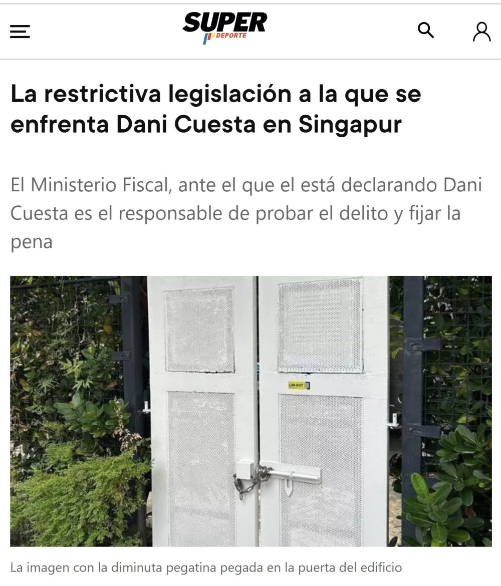 Un aficionado del Valencia convence a su mujer para ir a Singapur de luna de miel para coincidir con el dueño del Valencia y protestar frente a su casa.