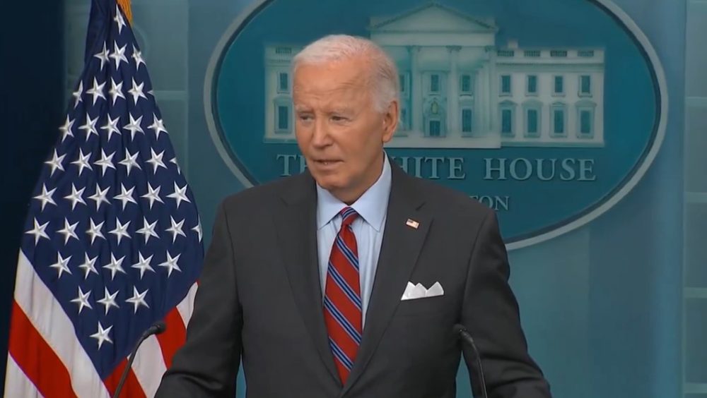 Biden sobre las elecciones de 2024: "Estoy seguro de que serán libres y justas, no sé si serán pacíficas".