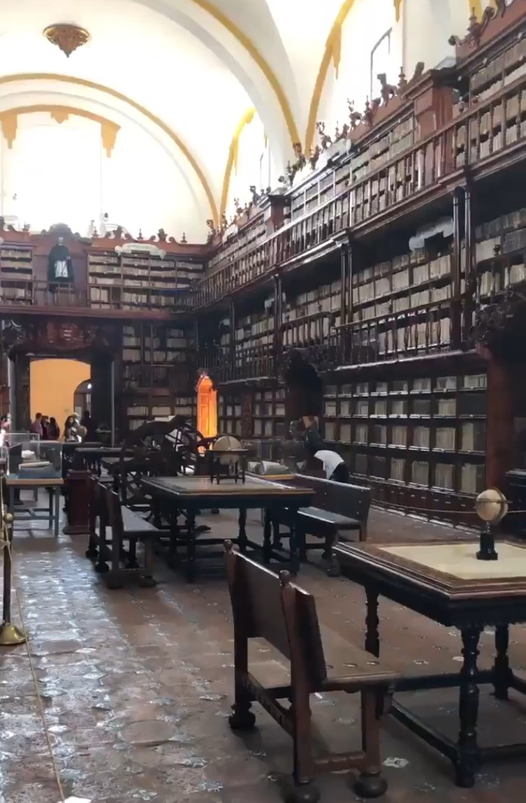 Esta es la primera biblioteca pública del continente americano.