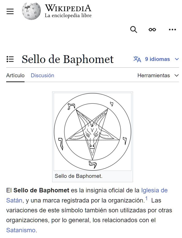 "Te mato a tu hija, te la mato, soy Baphomet".
