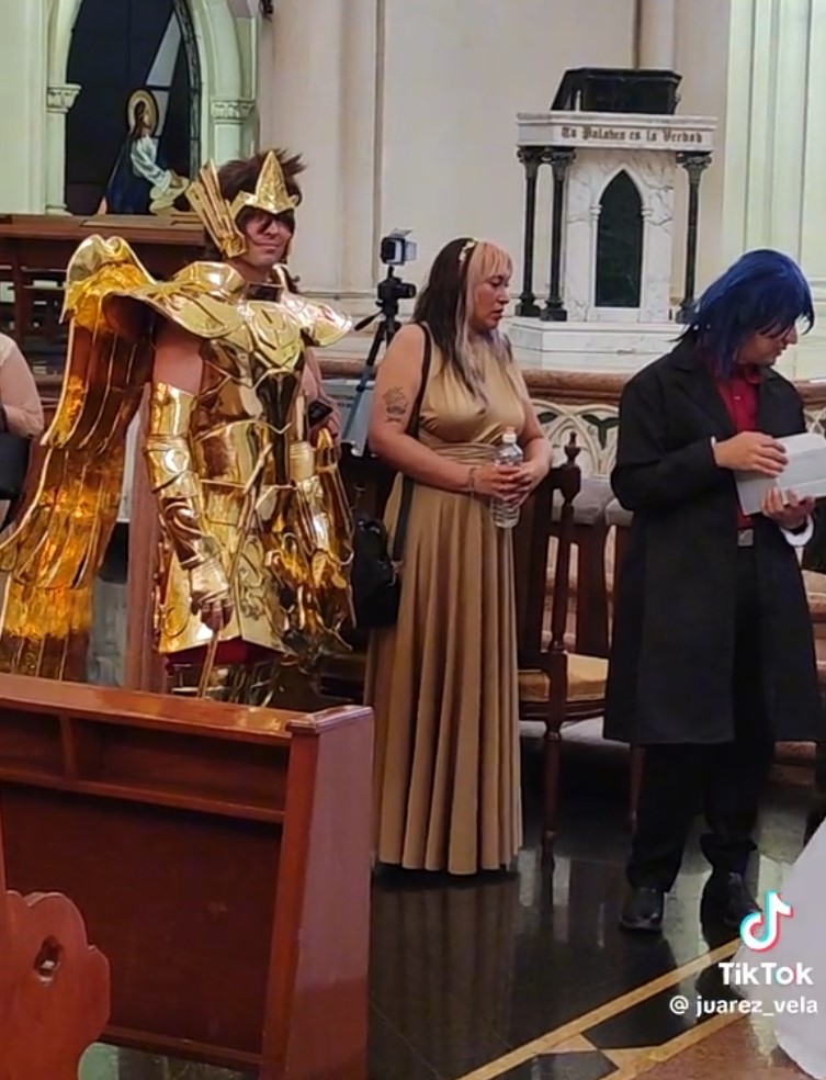 La boda con más virginidad por metro cuadrado de toda hispanoamérica.