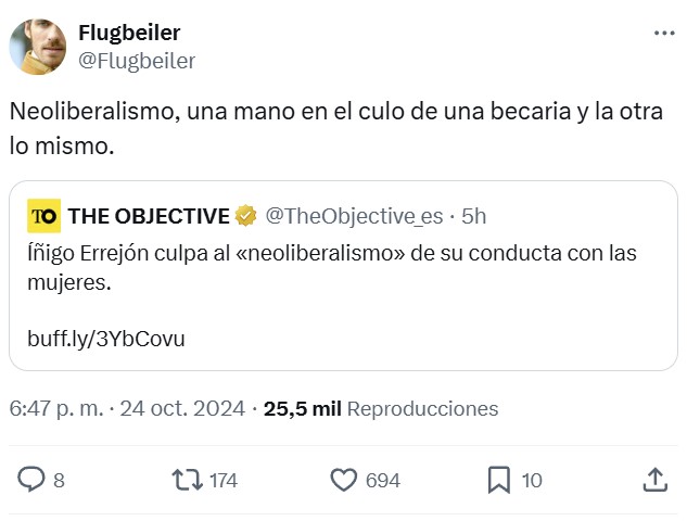 Maldito neoliberalismo...