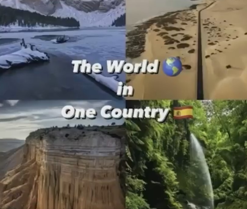 España es una versión en miniatura de todo el mundo.