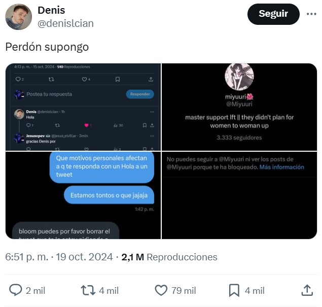 La bida le da amsiedad