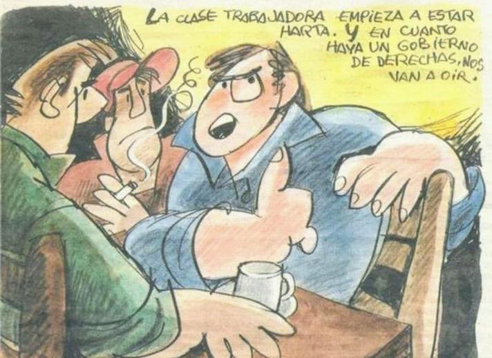Juan Carlos Ortega: "La burla al poder desde la izquierda es la burla a la derecha, cuando es la izquierda quien está en el poder ya no hay burla del poder, se sigue haciendo burla a la derecha fingiendo que es la derecha la que sigue en el poder"