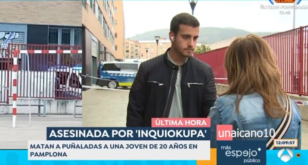 Un okupa de origen marroquí asesina a navajazos a su propietaria en Pamplona tras pedirle que abandonase el local: "El moro la apuñaló y a los testigos los amenazó".